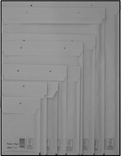 Produktbild Mailmedia Luftpolster-Versandtaschen, Typ K20, weiss, 66 g Aussenmasse: 370 x 480 mm, Innenmasse: 345 x 470 mm