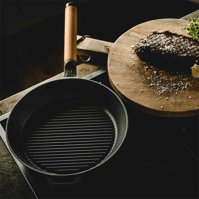 Actual product image Fiskars Norden grill pan, 26cm (26 cm, Grill pan, Cast iron)