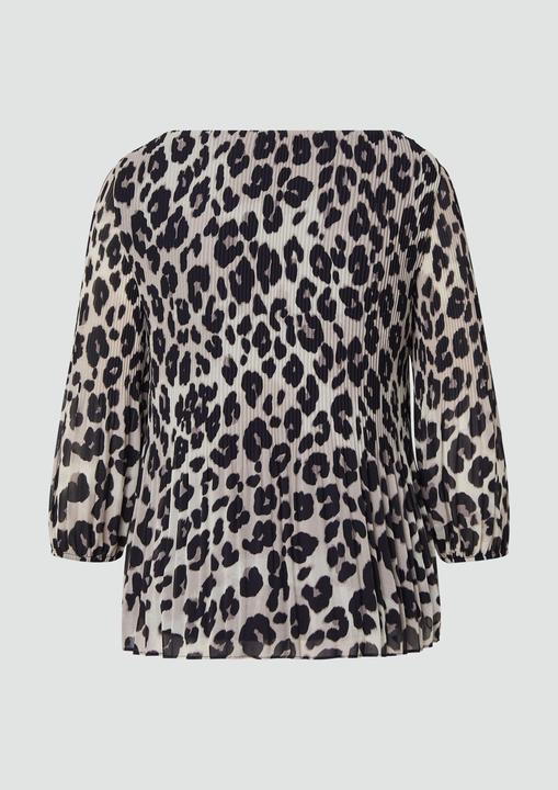Immagine prodotto s.Oliver Bluse Plissierte Bluse mit All-over-Print (34)