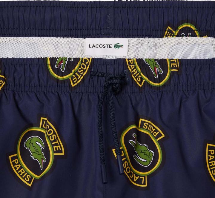 Actual product image Lacoste Mens Printed Swim Shorts (L)