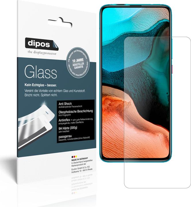 Dipos Pellicola Protettiva Antiriflesso Per Xiaomi Mi 10 Pro, Opaca E Anti-impronte, Made In Germany - 2