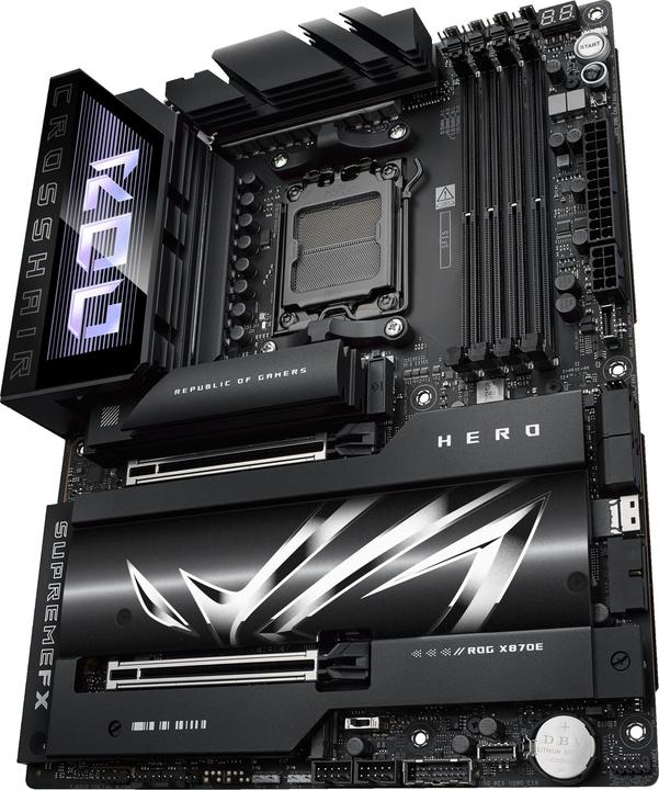 ASUS Rog Crosshair X870e Hero (AM5, AMD X870E, ATX)
