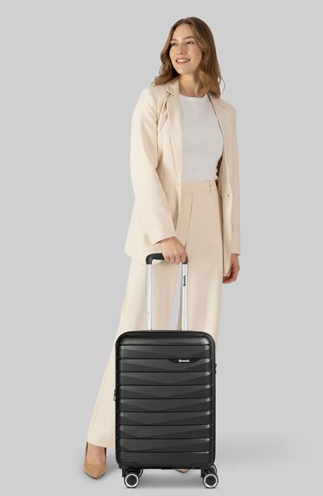 Image du produit Bench Paris 4 Rollen Kabinentrolley S 56 cm mit Dehnfalte (45 l)