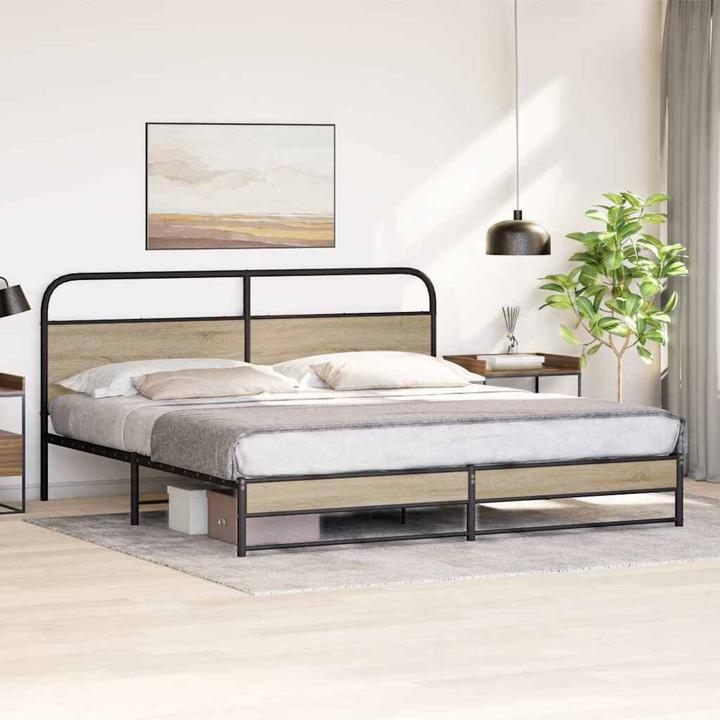 Produktbild vidaXL Bettgestell (193 x 203 cm)