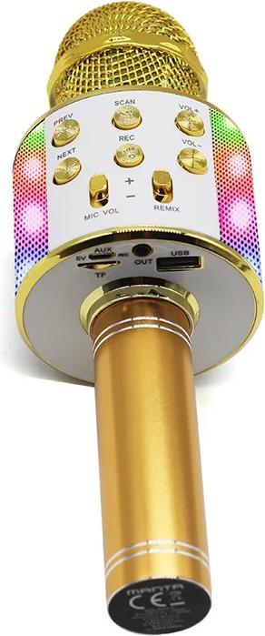 Actual product image Manta MIC20-GL gold