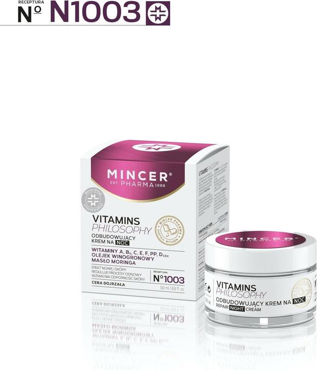 Kenwood Vitamines Philosophique Crème de Nuit Reconstructrice No.1003 50ml (50 ml)
