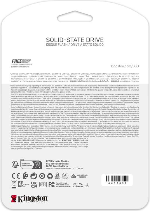 Produktbild Kingston NV3 (4000 GB, M.2 2280)