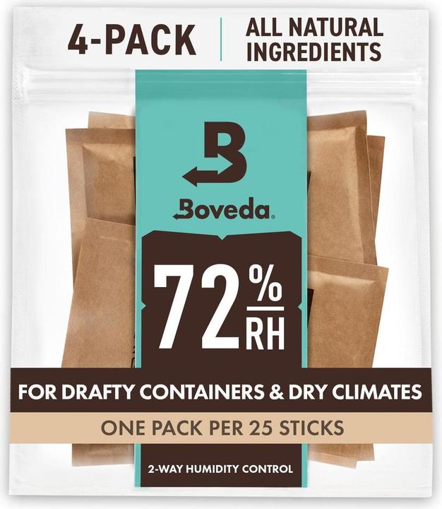 Actual product image Boveda Humidity management, 2-way, 72%/60g, four-pack