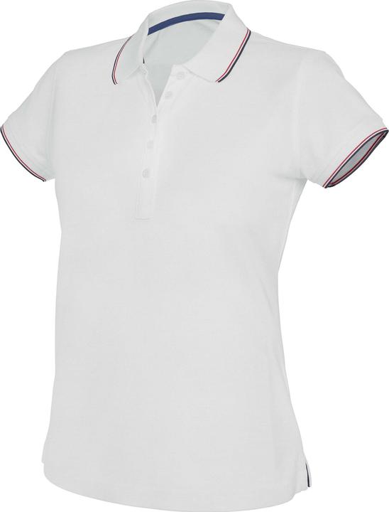 Navy Blue, White, Red