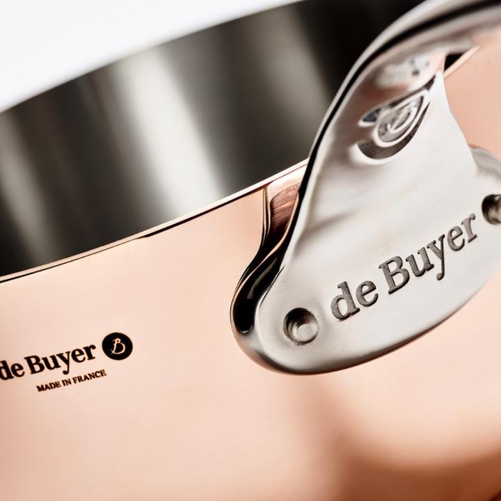 Image du produit de Buyer prima matera (24.50 cm, Poêle à frire, Cuivre, Acier inoxydable)