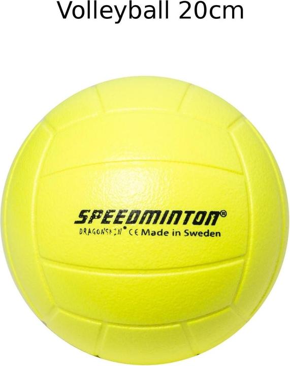 Produktbild Speedminton Volleyball 20cm - Neon gelb