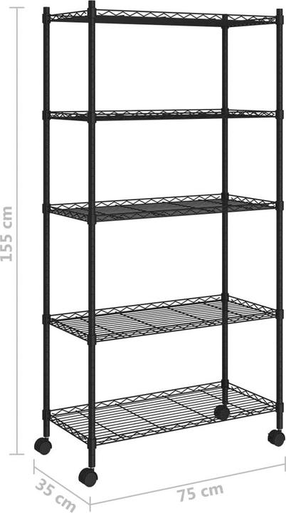 Produktbild vidaXL Lagerregal