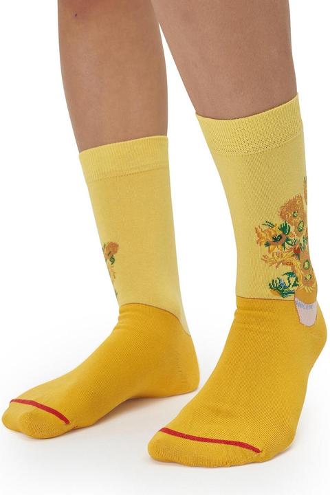 Immagine prodotto MuseARTa Calzini Vincent van Gogh - Girasoli (Confezione singola, 36 - 40)