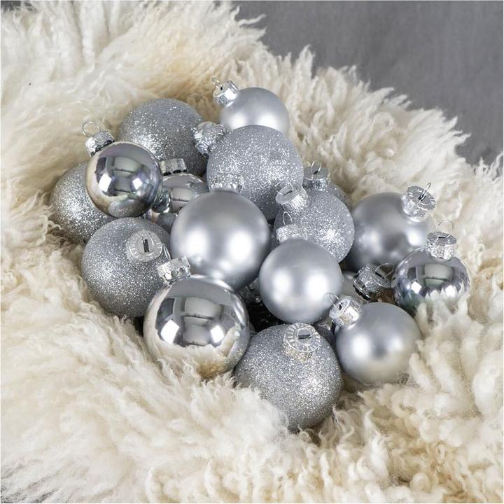 Image du produit Fs-Star Boules de Noël 34 pièces argent (34 -pièce)