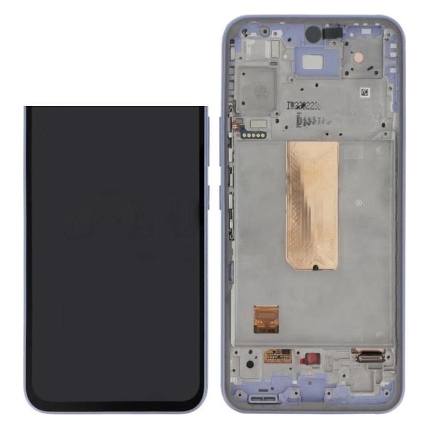 Samsung LCD + Touch + Frame für A546B Galaxy A54 5G - light violet (Display, Samsung Galaxy A54 5G),