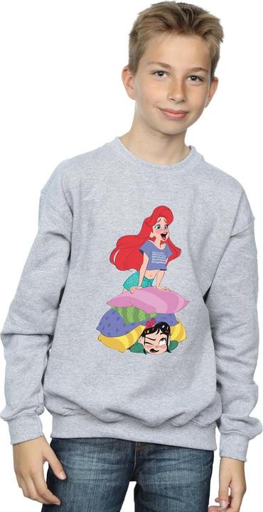 Produktbild Disney Wreck It Ralph Ariel And Vanellope Sweatshirt Jungen (116)