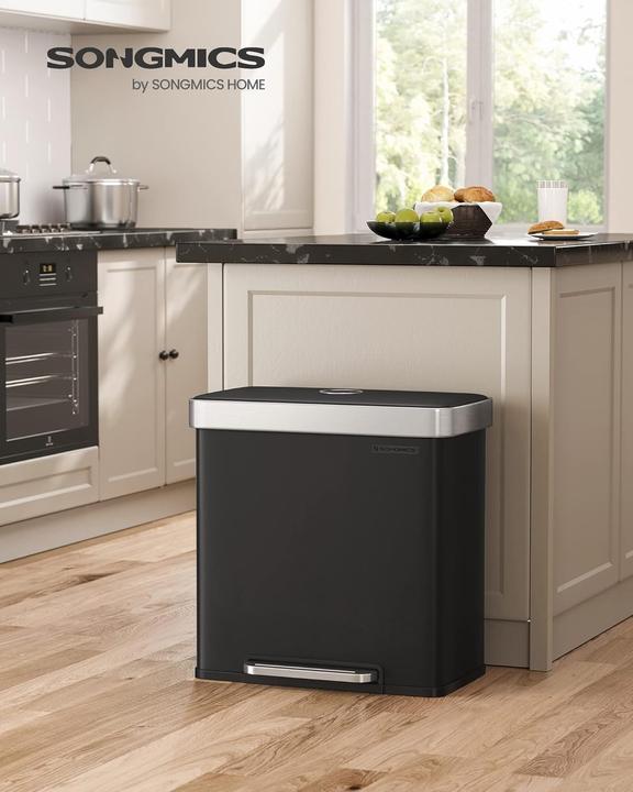 Produktbild Songmics Softclose Mülltrennsystem 2 x 30 Liter (60 l)