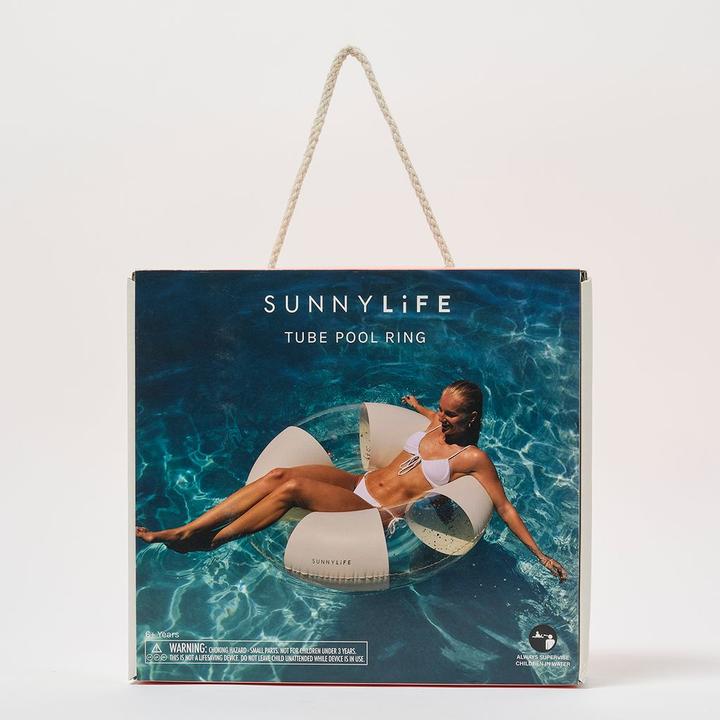 Produktbild Sunnylife Tube Pool Ring Cotton Candy Stripe