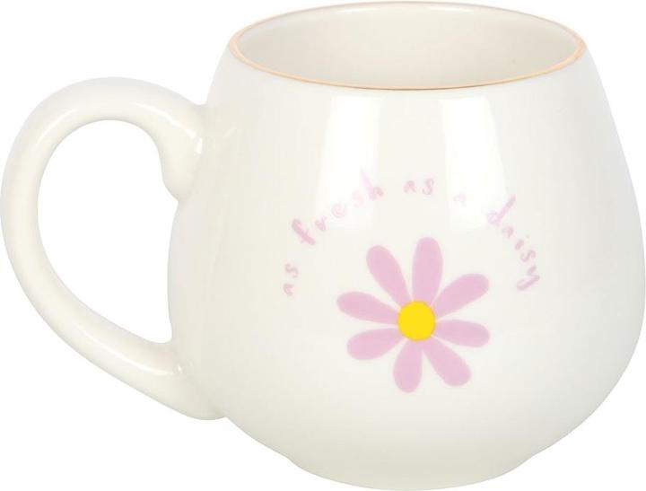 Actual product image Something Different Fresh As A Daisy Rounded Mug (500 ml, 1x)