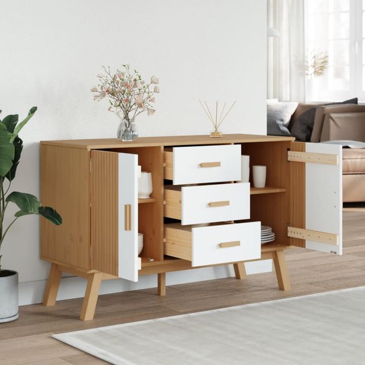 Actual product image VidaXL Sideboard OLDEN (114 x 43 x 73.5 cm)