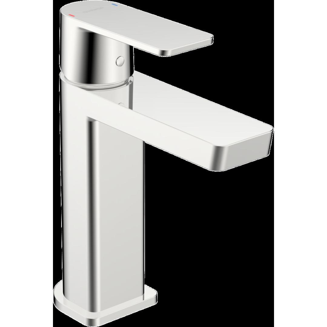 Hansa, Badarmatur, HANSASTELA Waschtisch-Einhebelmischer, ohne Ablaufgarnitur, Ausladung 134 mm, 57192273