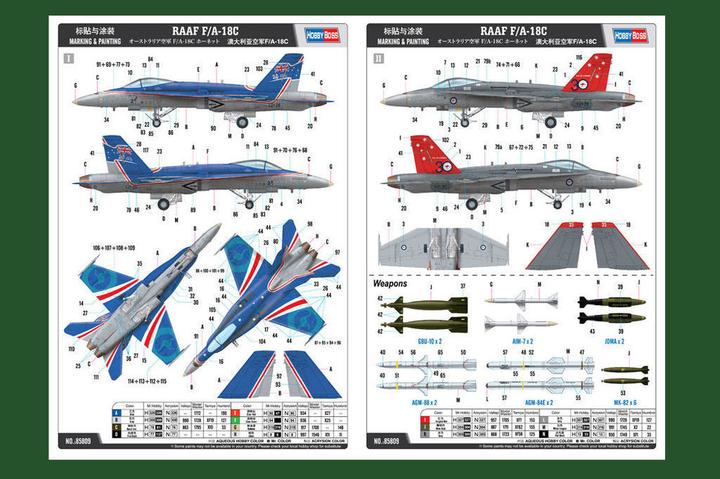 Produktbild Hobby Boss RAAF F/A-18C