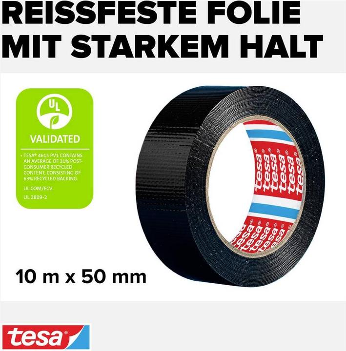 Produktbild tesa EXTRA POWER UNIVERSAL Gewebeband, gewebeverstärktes Ductape (48 mm)