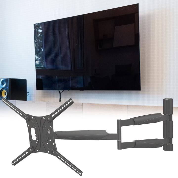 Nedis Vollbewegliche-TV-Wandhalterung (Wand, 86", 60 kg)