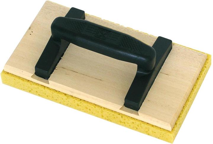Mondelin Wooden friction board with sponge and plastic handle (14 cm)