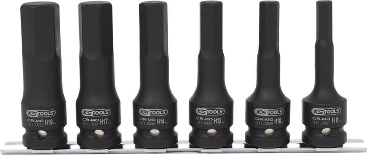 Actual product image KS Tools 1/2" power bit socket set