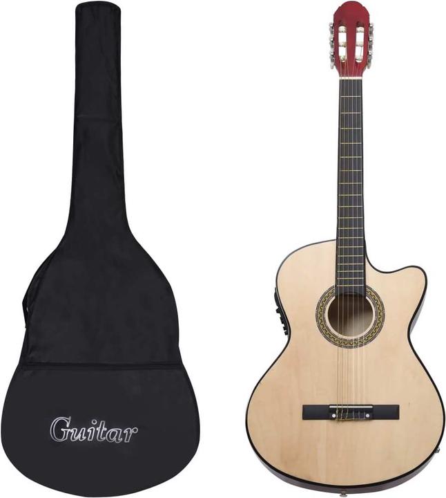 Immagine prodotto VidaXL Noll (Chitarra occidentale, Plastica rigida, Legno di tiglio)