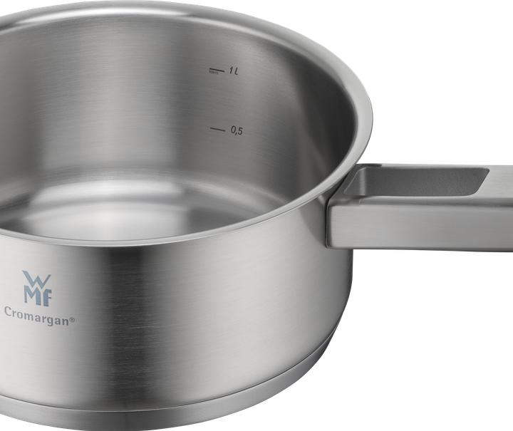 Produktbild WMF Ultimate Cool+ Stielkasserolle, 16 cm (Kochtopf, Stielkasserolle, Edelstahl)