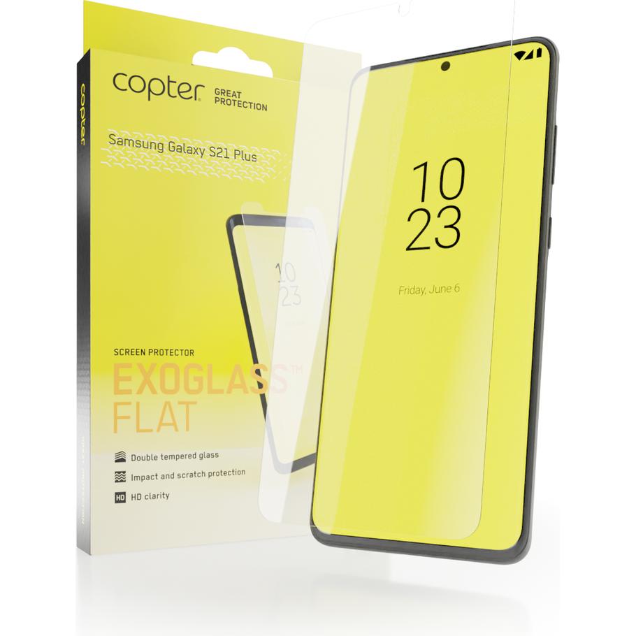 Copter Samsung Galaxy S21 Plus 5G Exoglass Protezione dello schermo (Samsung Galaxy S21 5G), Pellicola protettiva smartphone