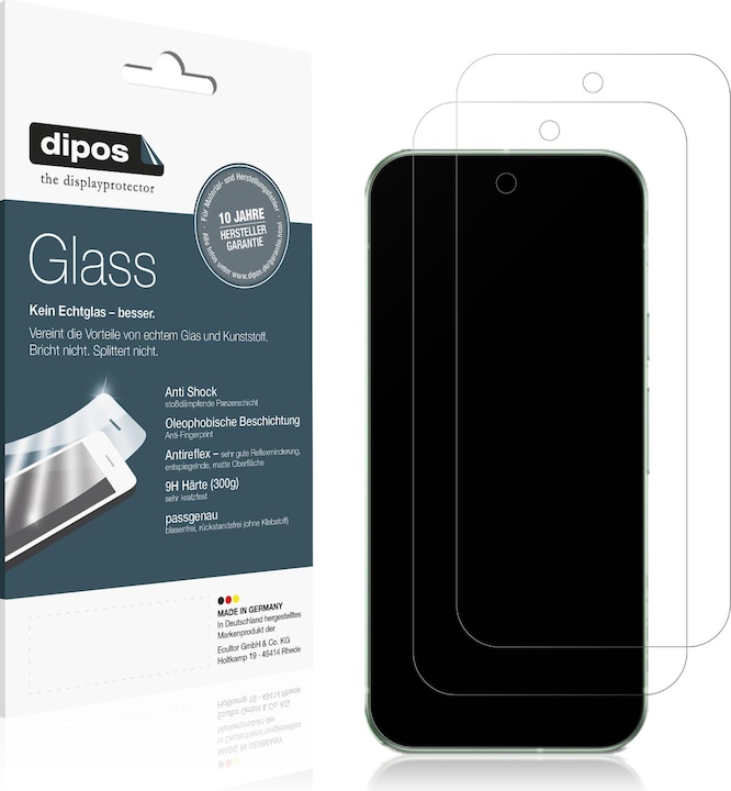 Produktbild Dipos Anti-Shock Displayschutz Matt 9H (1 Stück, Google Pixel 9)