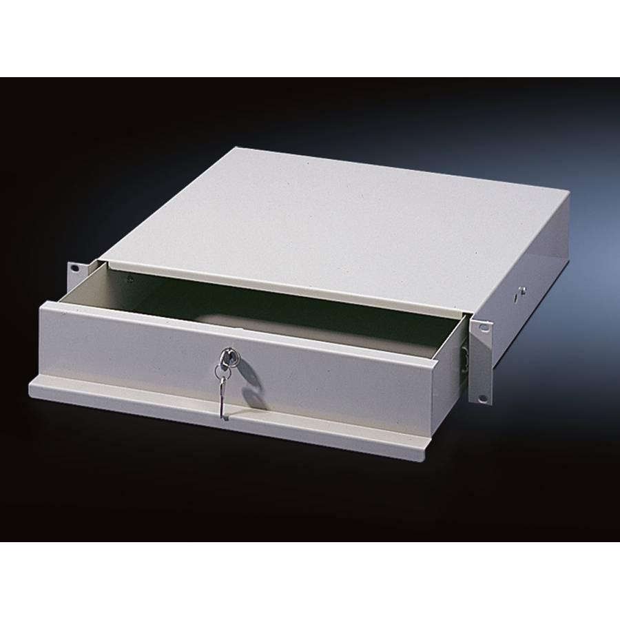 Rittal Drawer 2U for one 19 inch mounting level, Serverschrank Zubehör, Grau