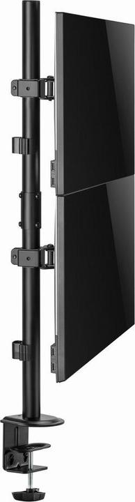 Produktbild Gembird Adjustable 2-display vertical (Tisch, 32")