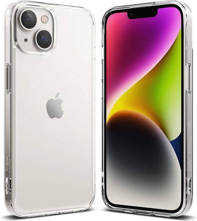 Actual product image Ringke Fusion TPU Cover with Gel Frame for iPhone 14 Transparent (FM633E52) (Apple iPhone 14)