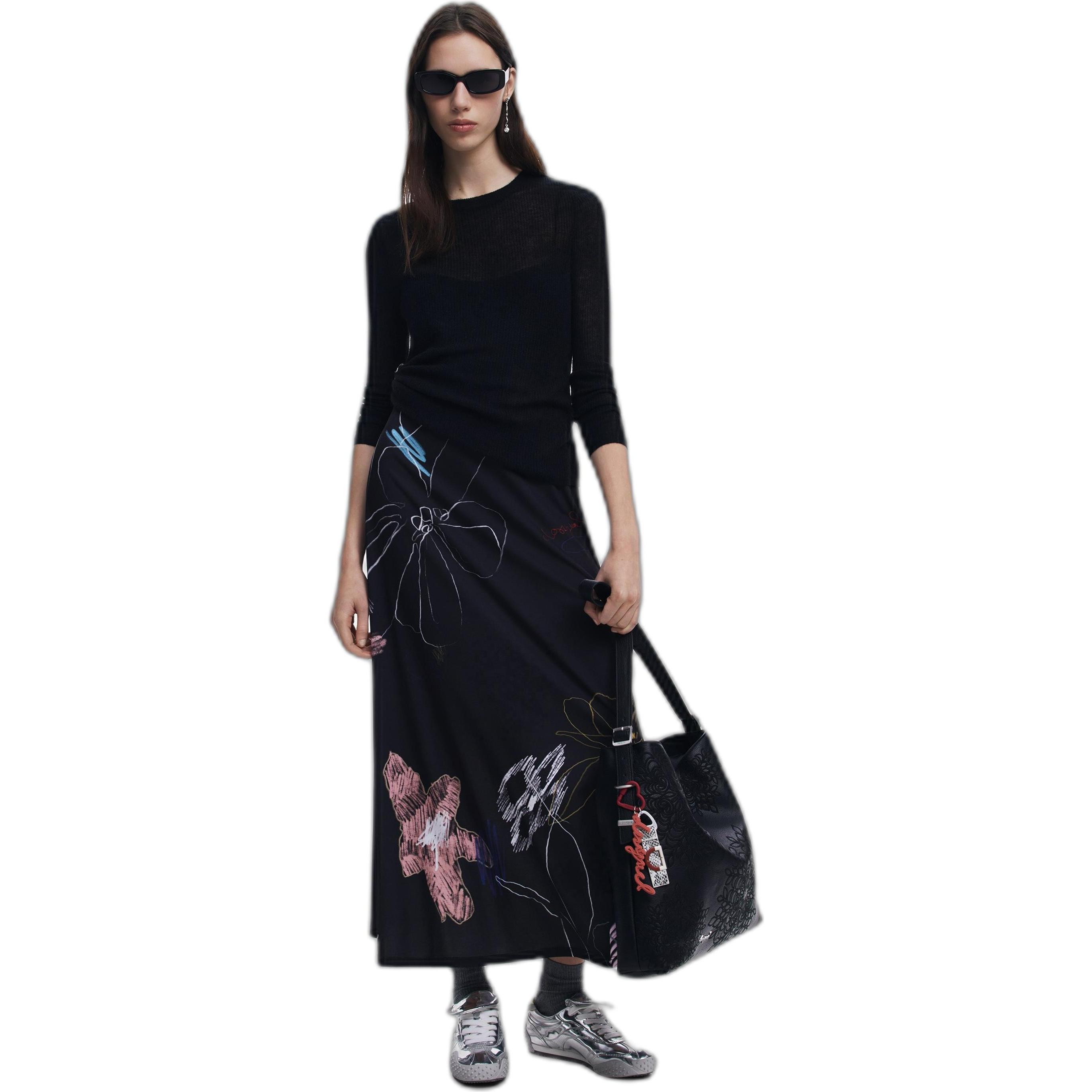 Desigual, Damen, Kleider, Kala, Schwarz, (S)