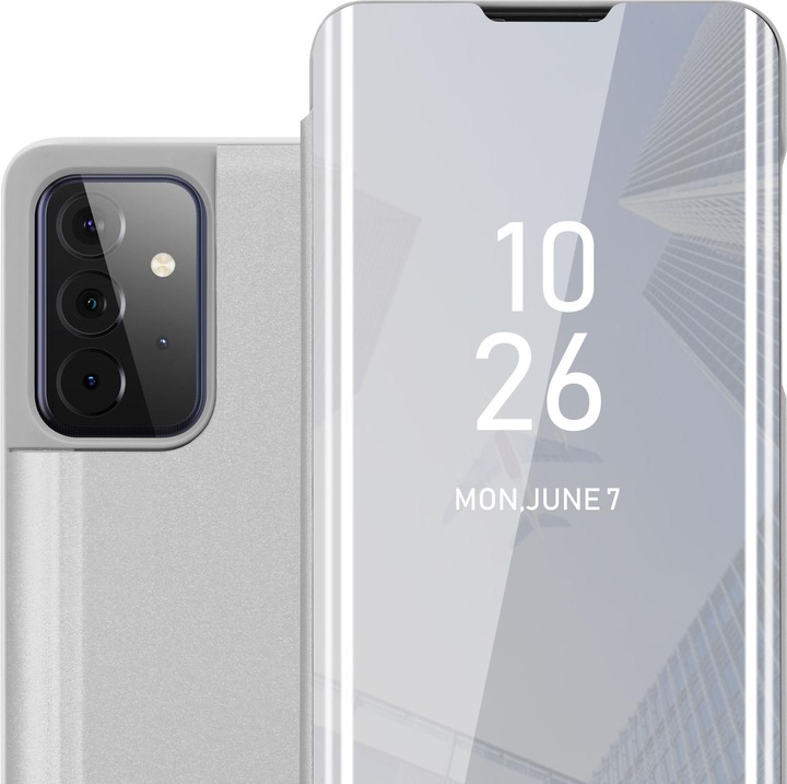 Immagine prodotto Cadorabo Copertina per specchietto retrovisore Smart View a libro (Samsung Galaxy A72 5G)