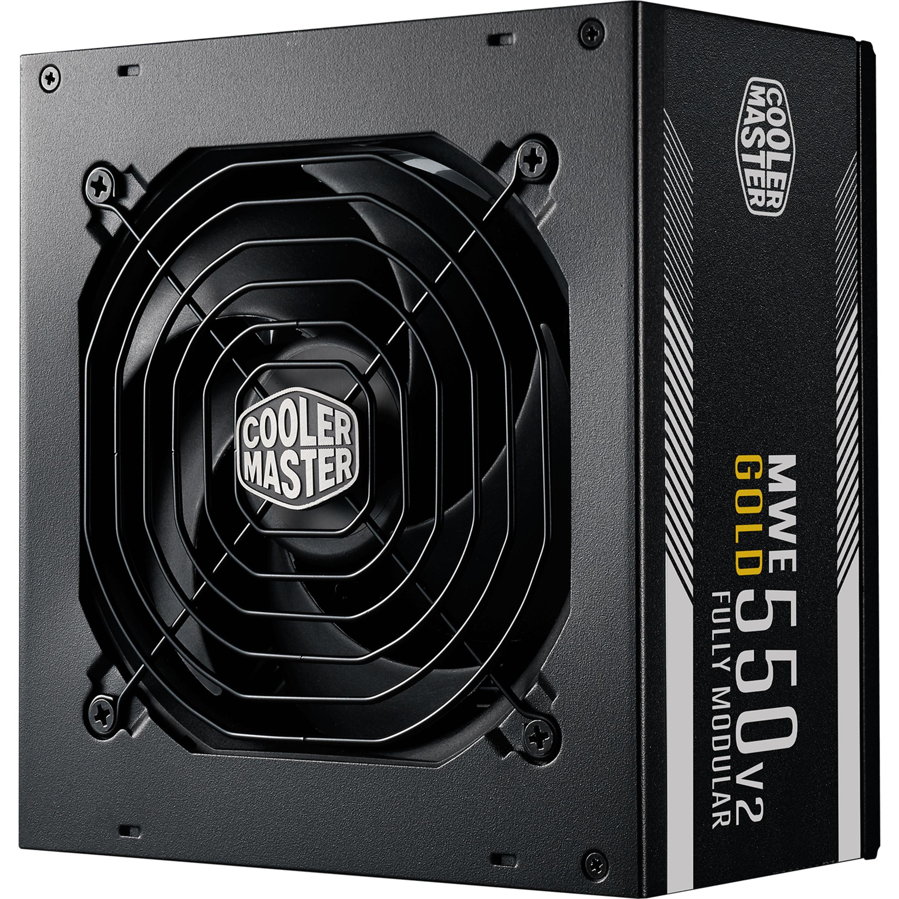Cooler Master MWE Gold V2 550 (550 W), PC Netzteil, Schwarz