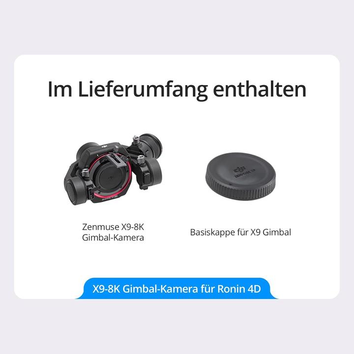Produktbild DJI Zenmuse X9-8K Gimbal Camera (Universal)