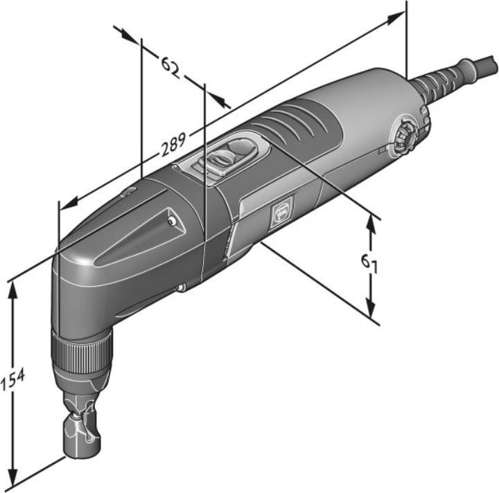 Actual product image Fein BLK 1.6 E Sheet metal nibbler 350 W, 1500 /min