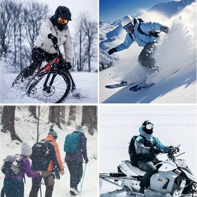 Produktbild Rockbros Polar Shield Series Sturmhaube Balaclava Gesichtsmarke atmungsaktiv