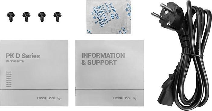 Image du produit Deepcool 650D Unité d'alimentation 20+4 broches ATX Noir (650 W)