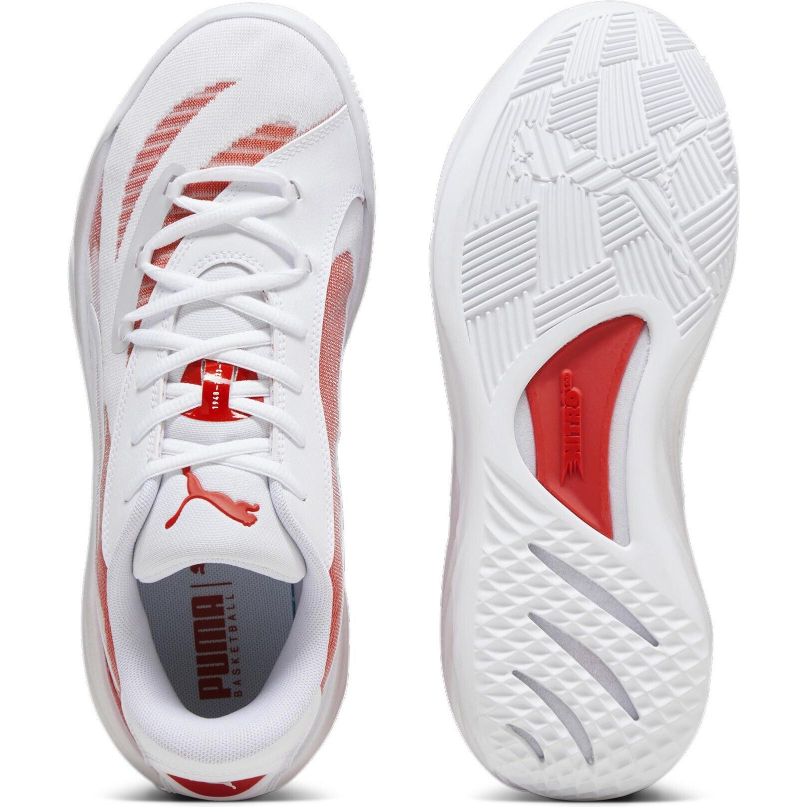 Thumbnail - Puma, Herren, Hallenschuhe, All-Pro NITRO Team (40.5), Weiss
