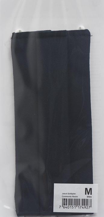 Image du produit Jakob Schlaepfer Testex Community Maske M navyblau (1 x)