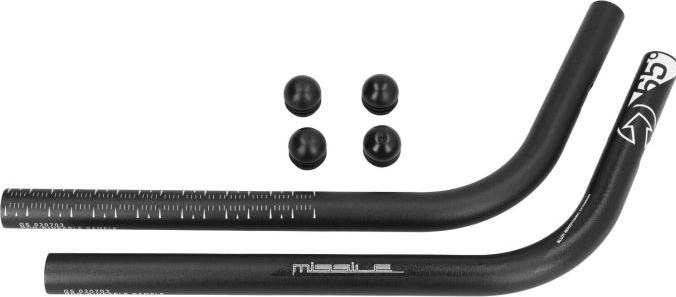 Actual product image PRO BOOM MISSILE AL J-BEND HIGH ALU AL-6061 (Black)