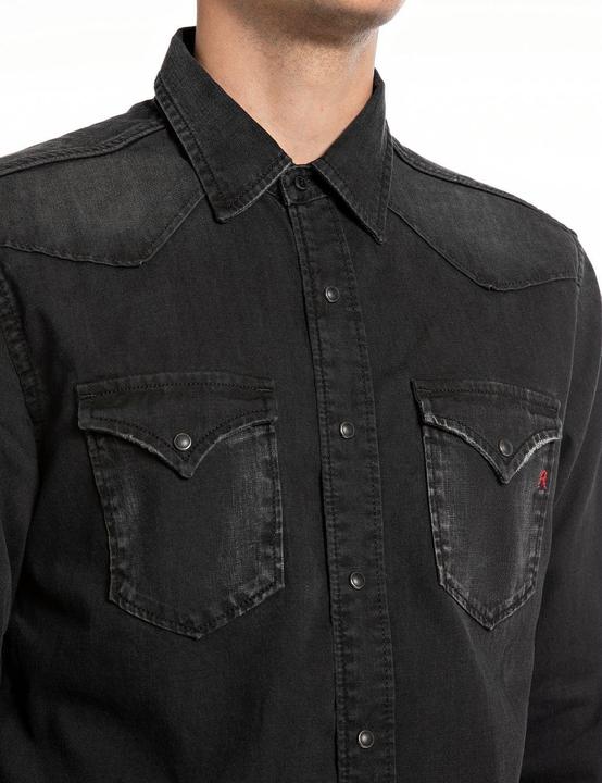 Immagine prodotto Replay Zwart Denim Overhemd (M)