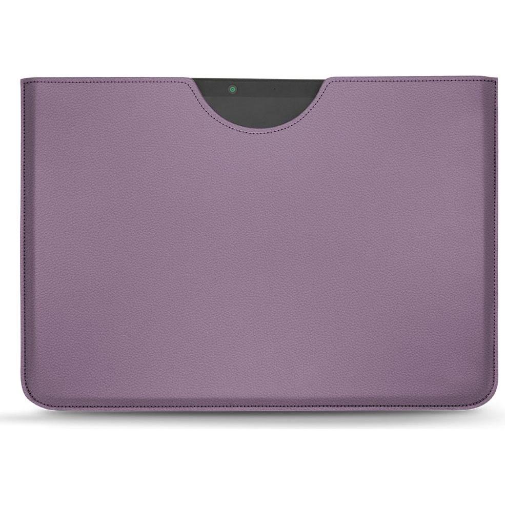 Noreve Lederschutzhülle (Microsoft Surface Pro X), Tablet Hülle, Violett