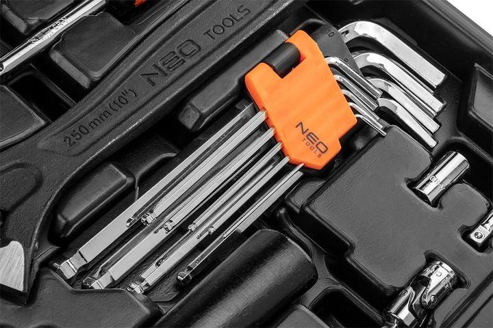 Produktbild Neo Handwerkzeugset 1/2", 1/4" (143 Stck.)